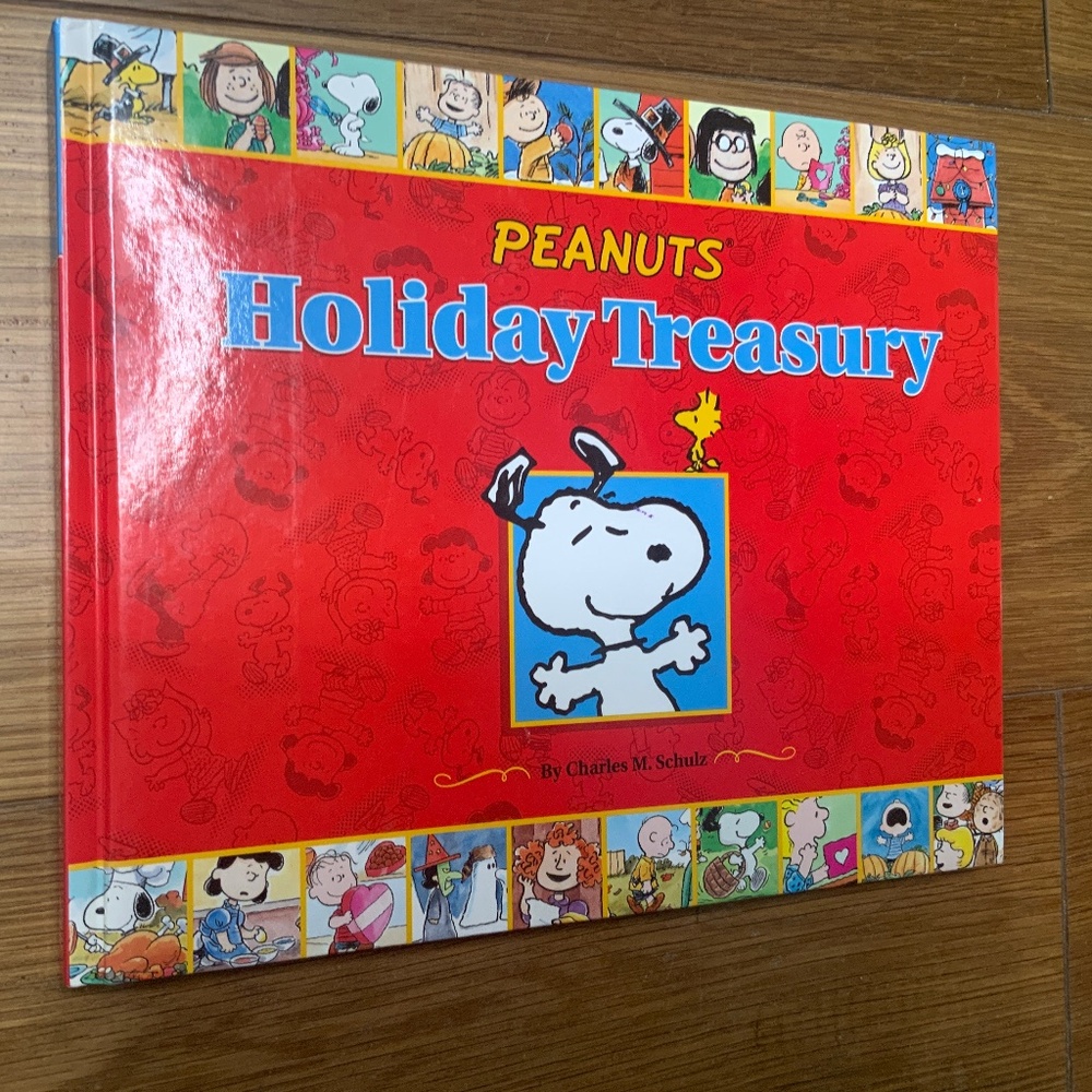 Peanuts Holiday Treasury by Charles M. Schulz Hardcover Book